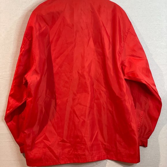 Pologround Ralph Lauren Zipper Rain Sports Jacket Luxury Brand Red Size Large - Picture 7 of 8